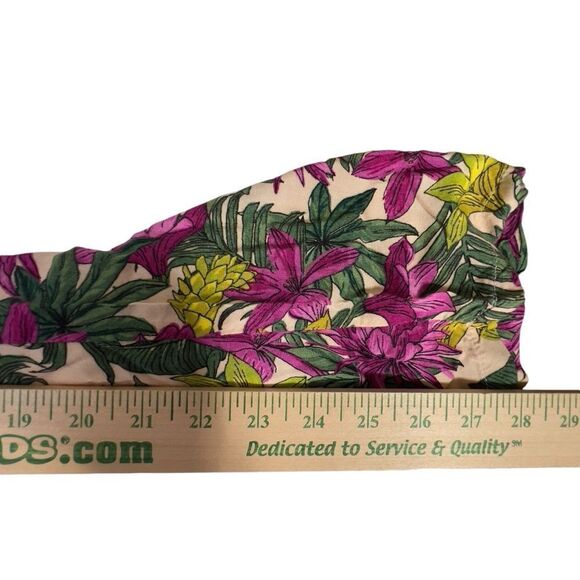 NWOT H&M Tropical Floral lounge work Pants sz 8 - Picture 9 of 14